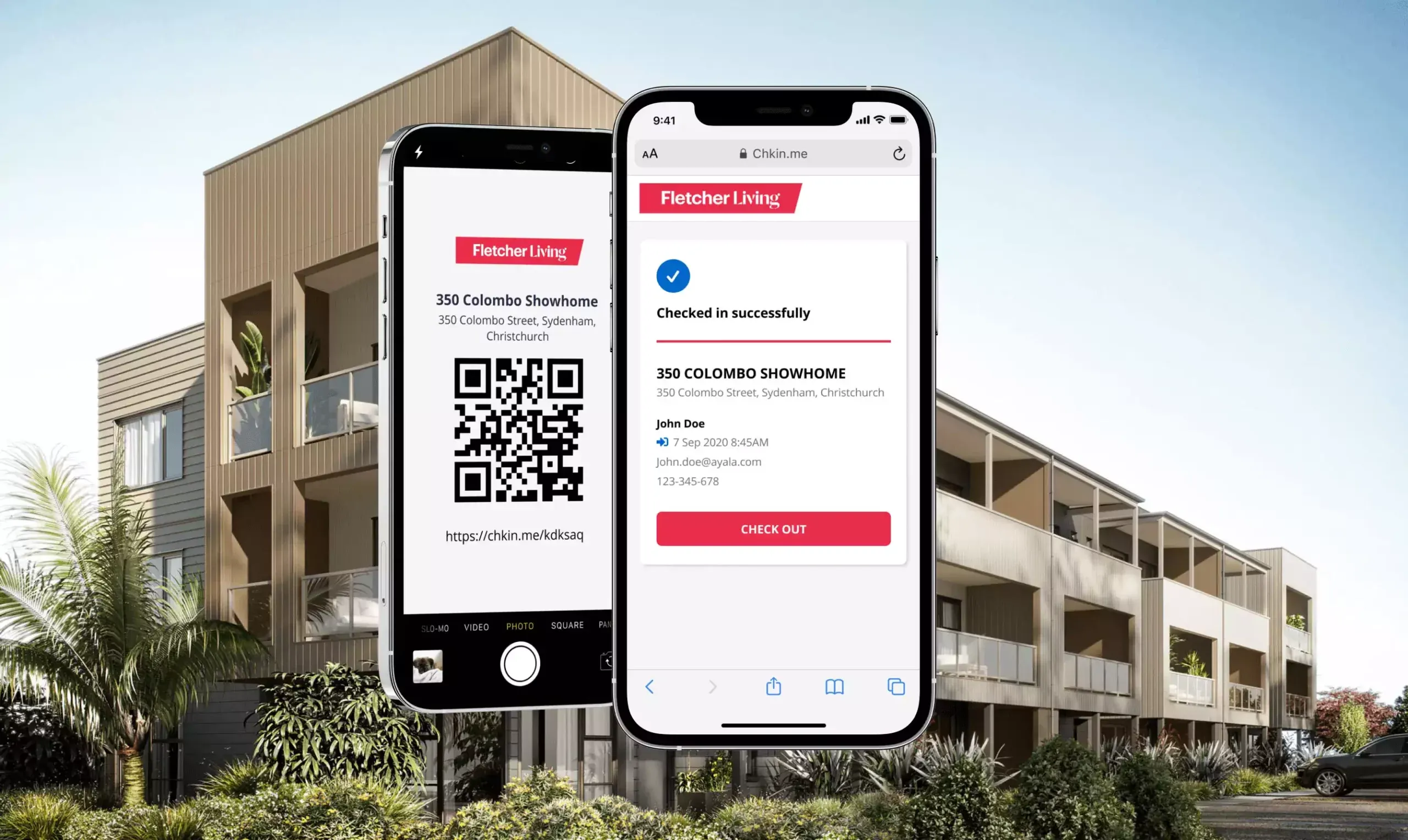 Fletcher Living — QR tracing